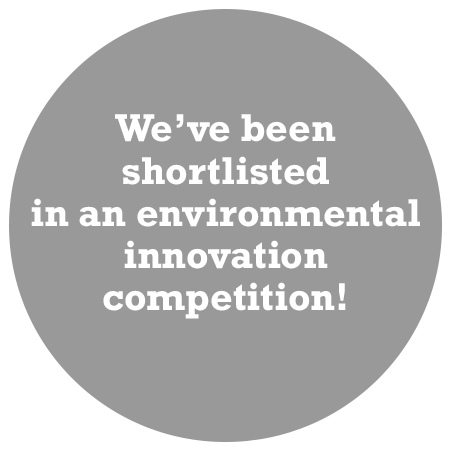 roundel with ubu shortlisted in an environmental innovation competition